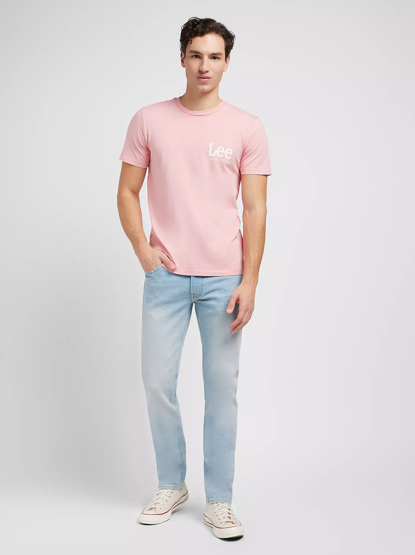 MĘSKIE SPODNIE JEANSOWE LEE DAREN ZIP FLY BRENTWOOD 112349221