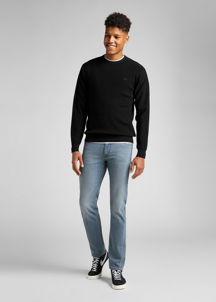 MĘSKIE SPODNIE JEANSOWE LEE DAREN ZIP FLY MID SHARK L707NKUR 112140683