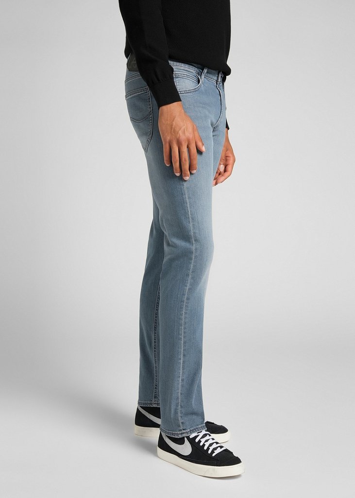 MĘSKIE SPODNIE JEANSOWE LEE DAREN ZIP FLY MID SHARK L707NKUR 112140683