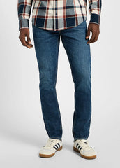 Męskie Spodnie Jeansowe Lee Luke Eclipse Blue 112355861