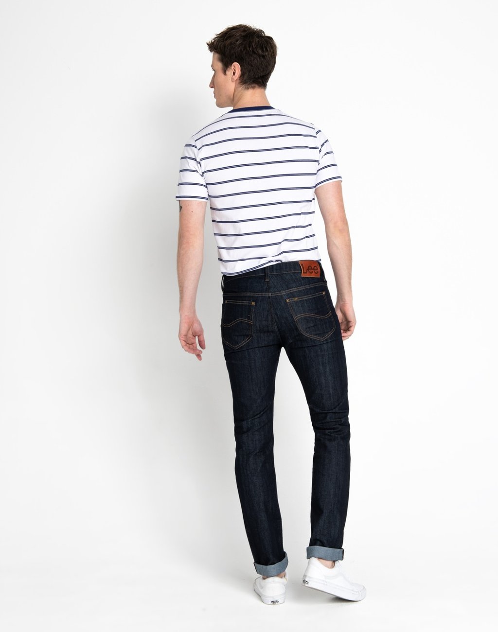 MĘSKIE SPODNIE JEANSOWE LEE RIDER RINSE L701AA36 112117271