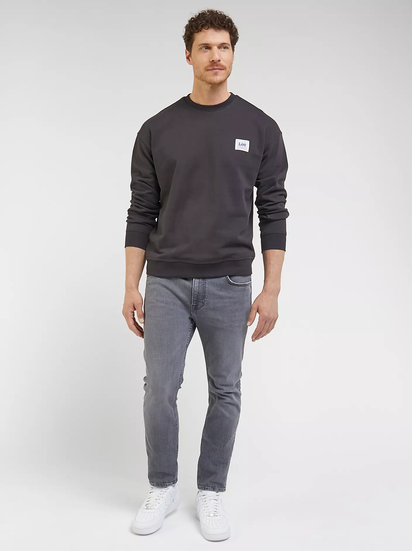 MĘSKIE SPODNIE JEANSOWE LEE RIDER SLATE 112342255