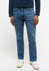 MĘSKIE SPODNIE JEANSOWE MUSTANG TRAMPER STRAIGHT DENIM BLUE 1014274 5000 684