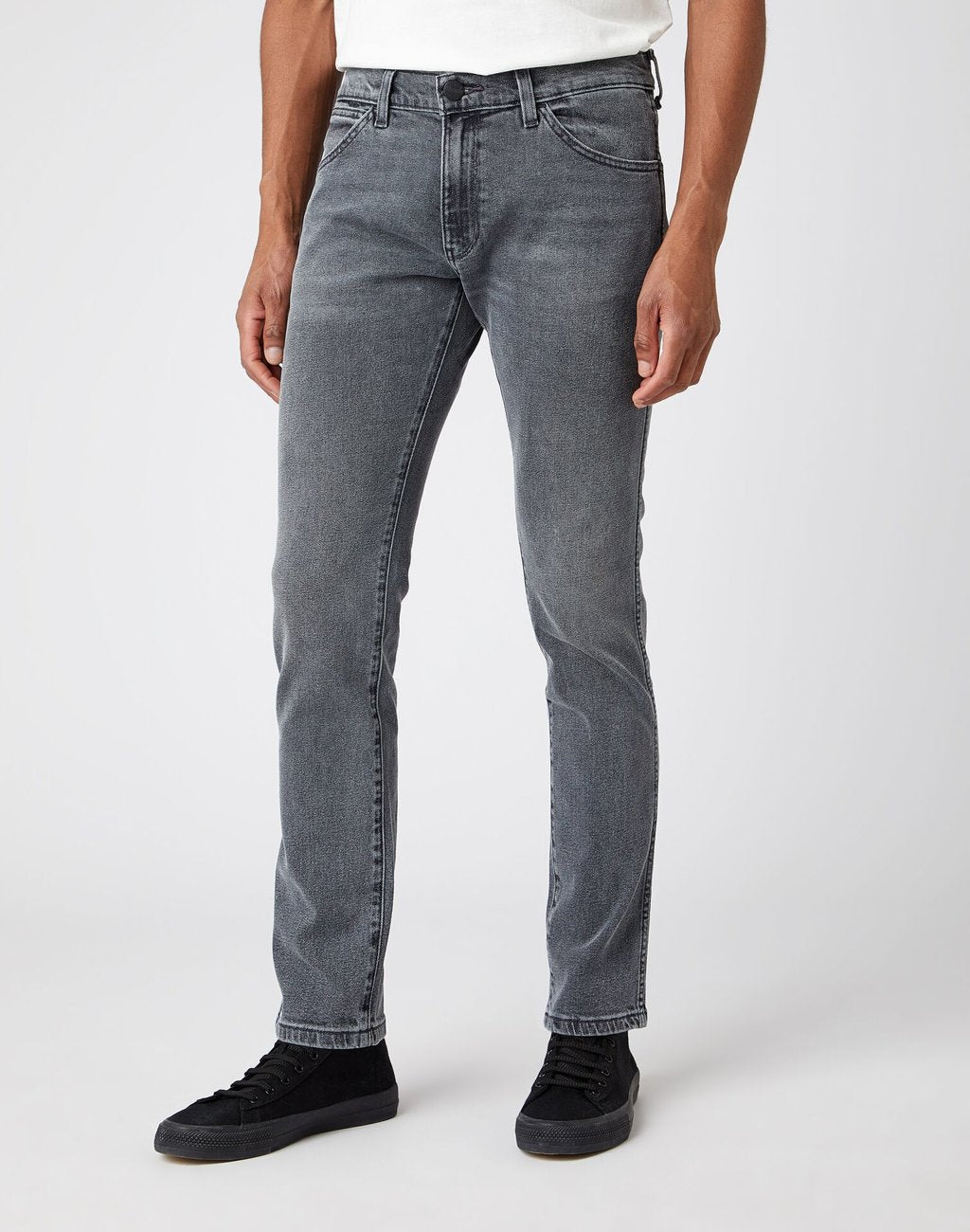 MĘSKIE SPODNIE JEANSOWE WRANGLER BRYSON GREY ACE W14X3051U 112141171
