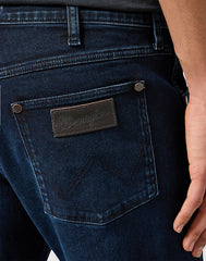 MĘSKIE SPODNIE JEANSOWE WRANGLER GREENSBORO INDIGO NOIR 112357411