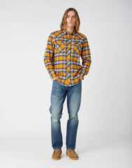MĘSKIE SPODNIE JEANSOWE WRANGLER GREENSBORO ROUGH RIDER W15QY1367 112141202