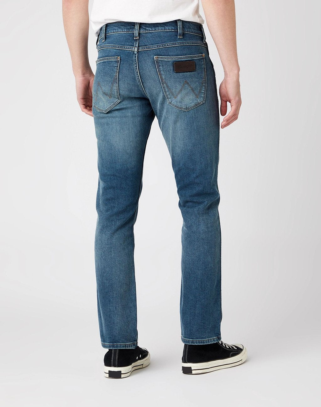 MĘSKIE SPODNIE JEANSOWE WRANGLER GREENSBORO SMOOTH DUST W15Q2837J 112141178