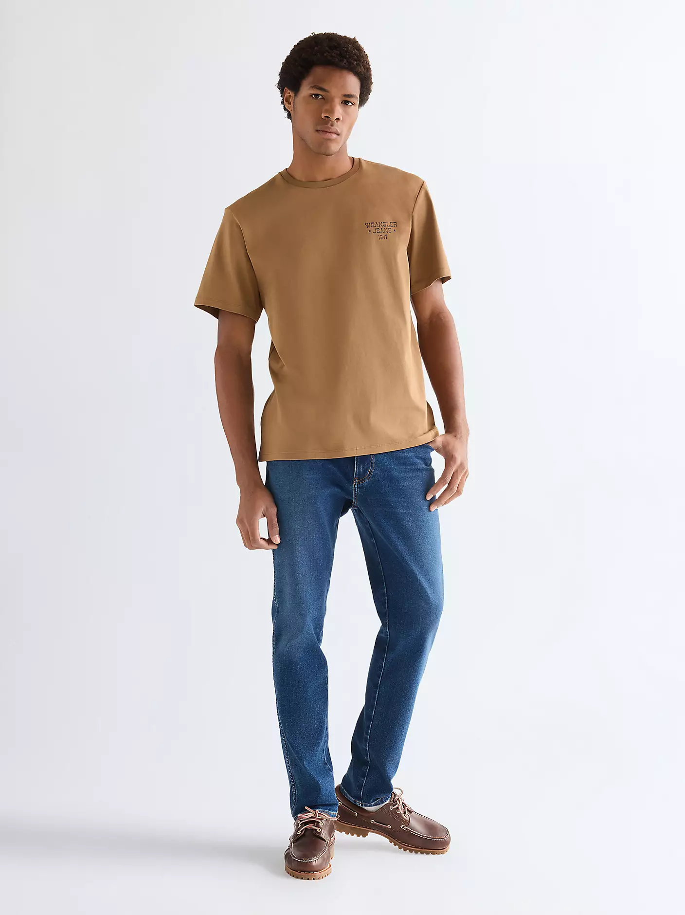 MĘSKIE SPODNIE JEANSOWE WRANGLER RIVER STRATFORD 112378461