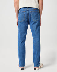 MĘSKIE SPODNIE JEANSOWE WRANGLER RUSTLER SLIM INDIGO MID W10ERC81D 112342563