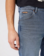 MĘSKIE SPODNIE JEANSOWE WRANGLER TEXAS COVER BLUE W121N8286 112141135