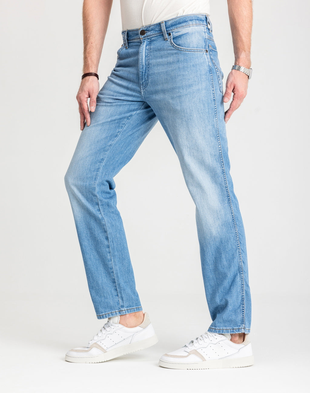 MĘSKIE SPODNIE JEANSOWE WRANGLER TEXAS SLATE SHADE 112364457