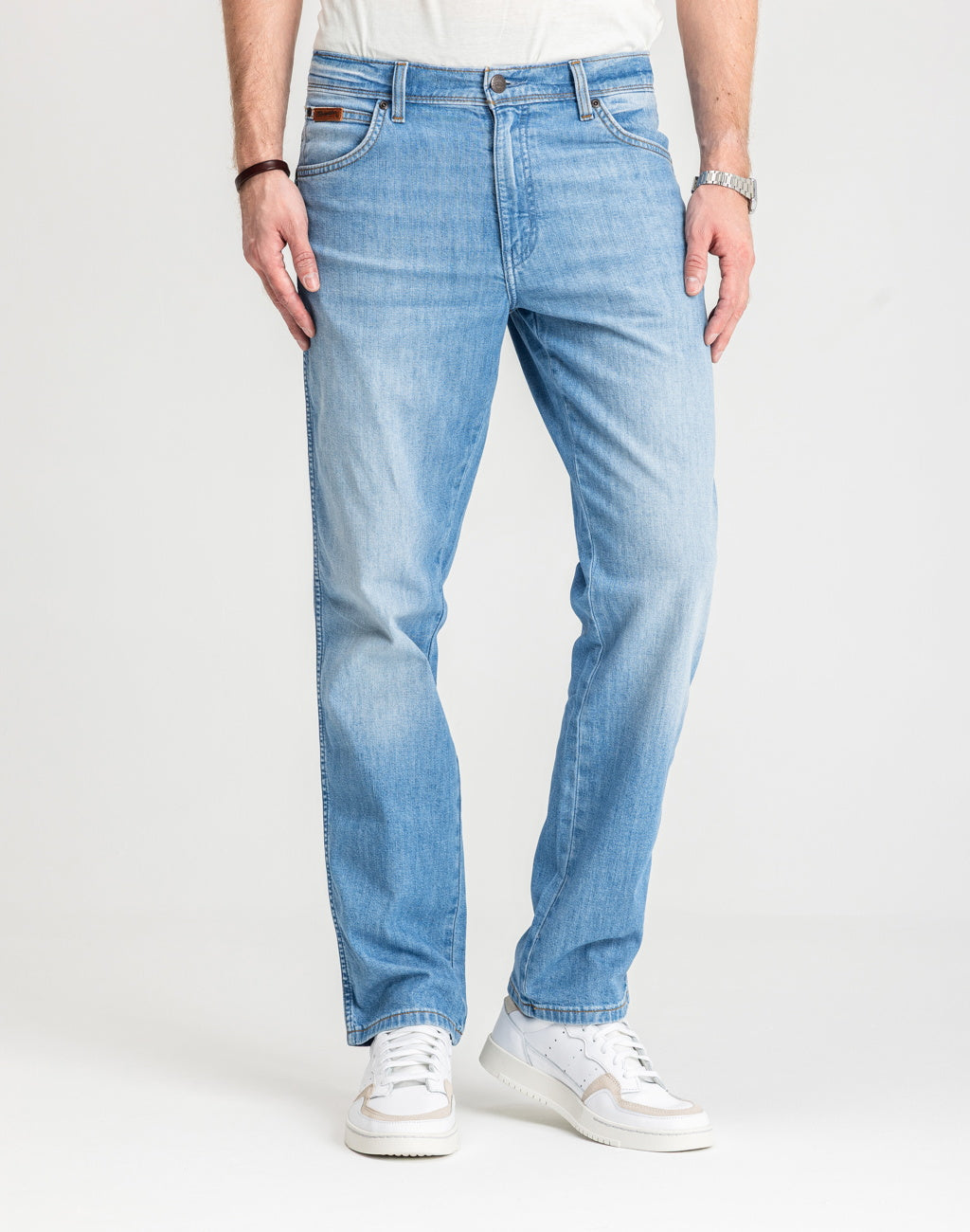 MĘSKIE SPODNIE JEANSOWE WRANGLER TEXAS SLATE SHADE 112364457
