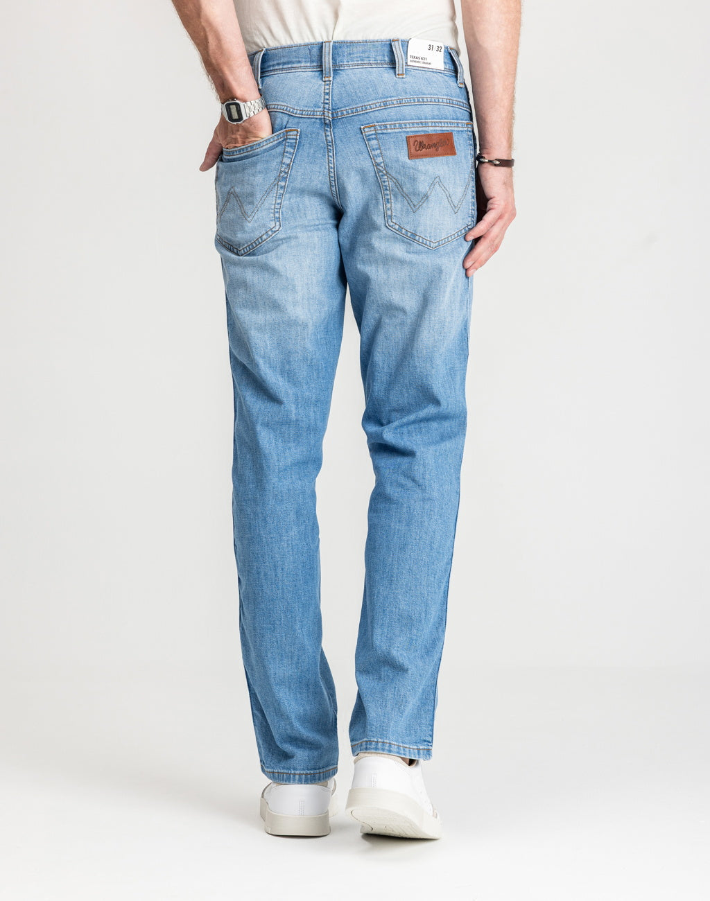 MĘSKIE SPODNIE JEANSOWE WRANGLER TEXAS SLATE SHADE 112364457