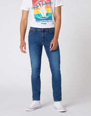 MĘSKIE SPODNIE JEANSOWE WRANGLER TEXAS SLIM GAME ON W12ST112E 112126517