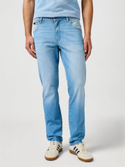 MĘSKIE SPODNIE JEANSOWE WRANGLER TEXAS SLIM SLATE SHADE 112362469