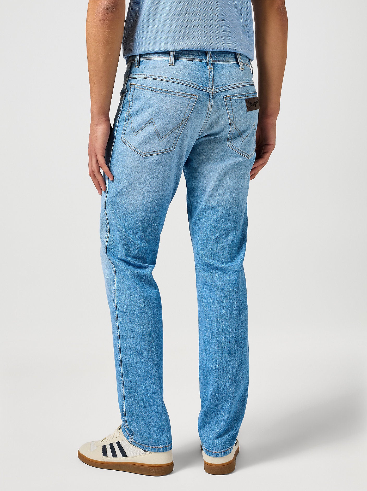 MĘSKIE SPODNIE JEANSOWE WRANGLER TEXAS SLIM SLATE SHADE 112362469