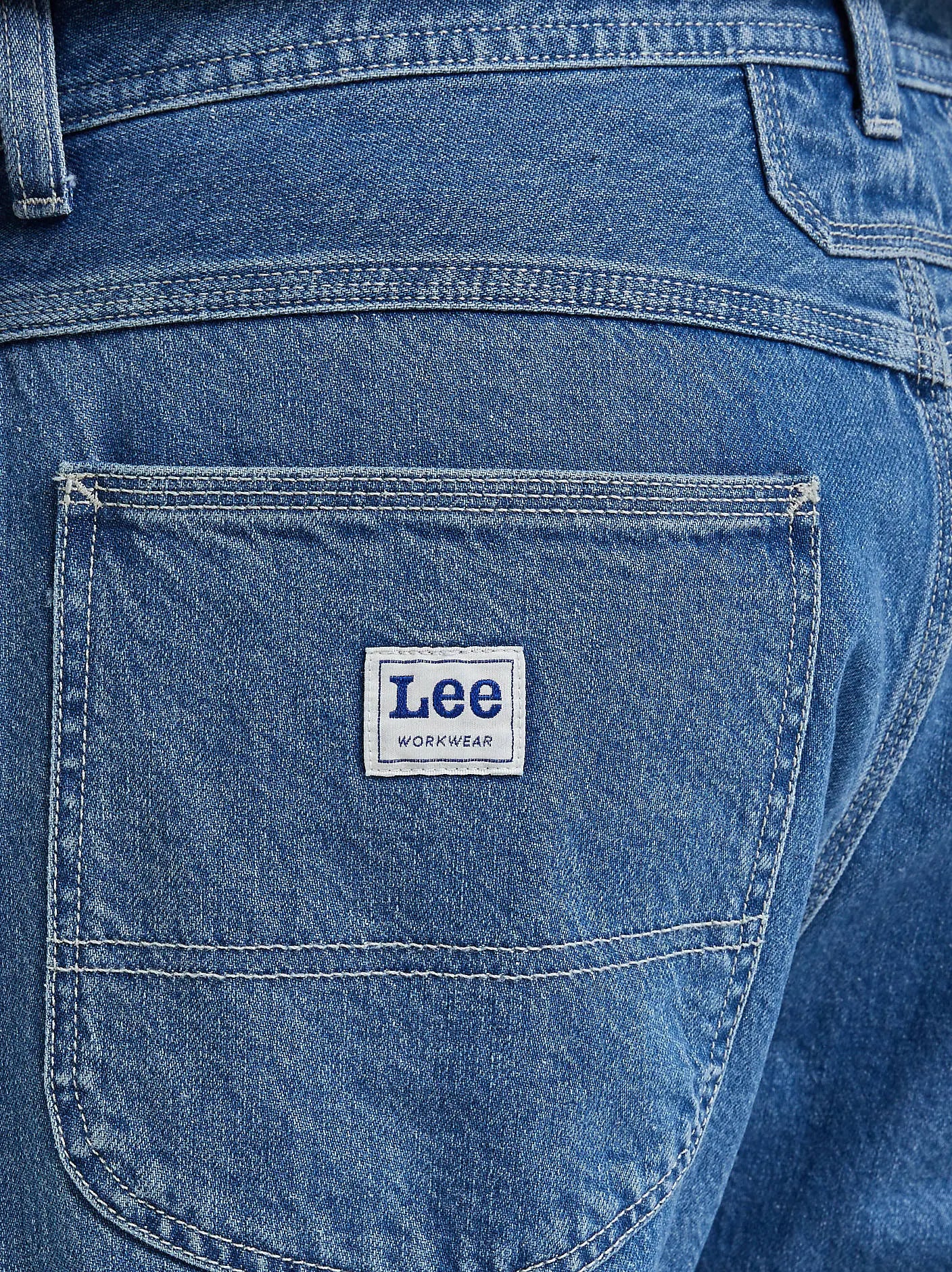 MESKIE SPODNIE LEE 90S PANT BLUE LINES MID 112332739