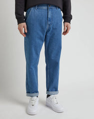 MESKIE SPODNIE LEE 90S PANT BLUE LINES MID 112332739