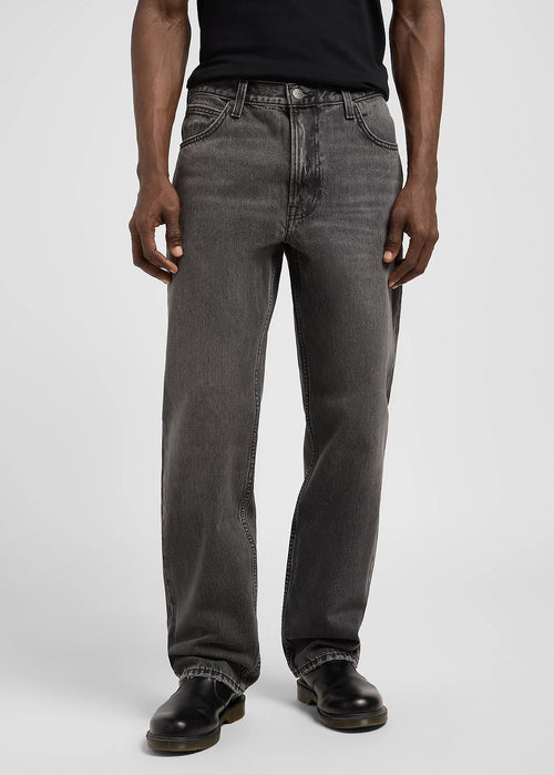 Meskie Spodnie Lee Asher Deep Obsidian 112370686