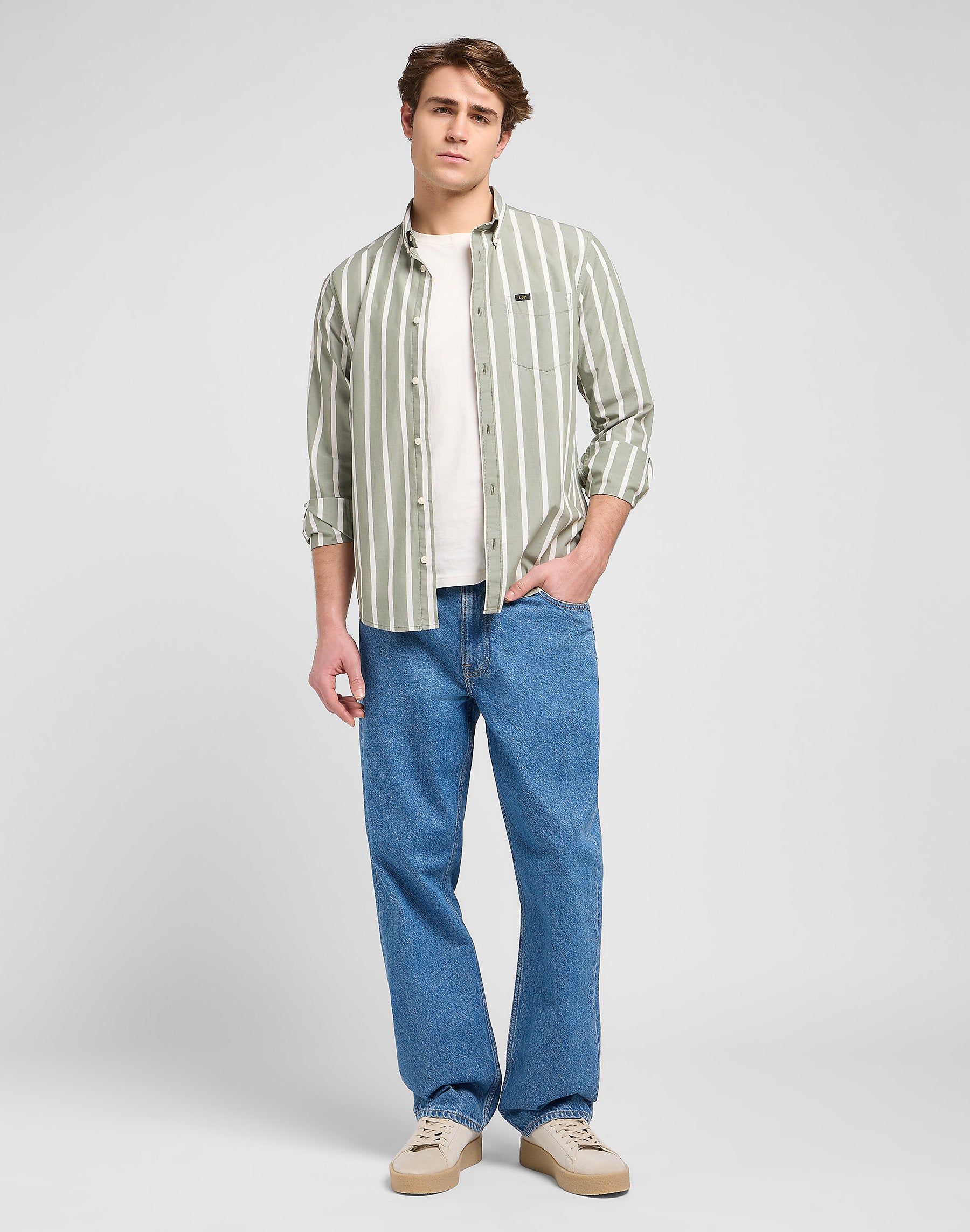 Meskie Spodnie Lee Asher Morgan 112371286