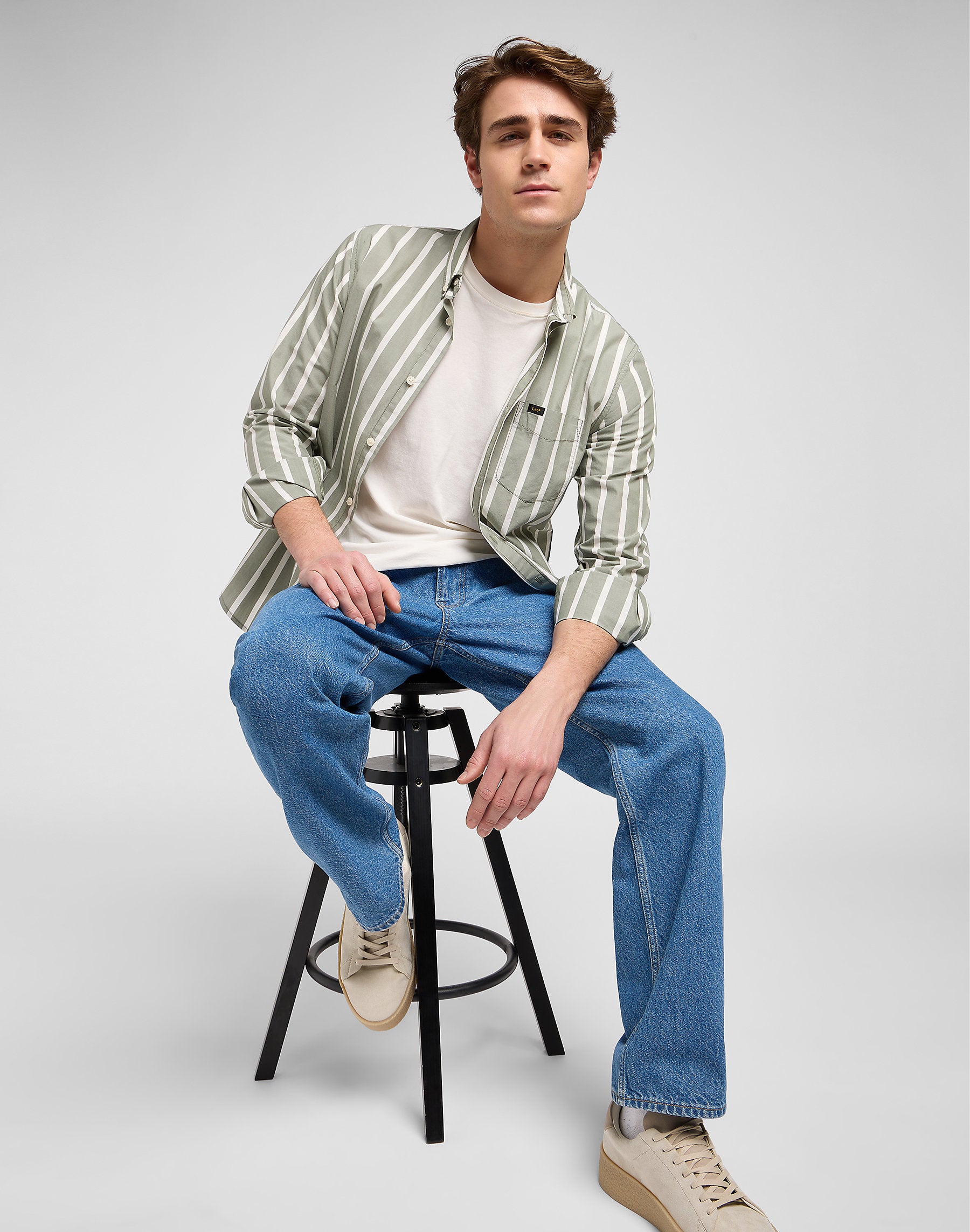 Meskie Spodnie Lee Asher Morgan 112371286