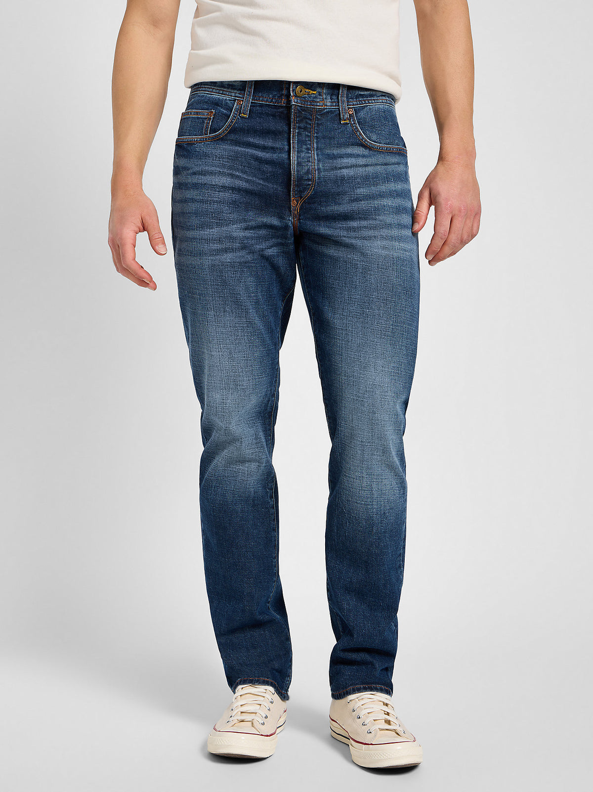 Męskie Spodnie Jeansowe Lee Brooklyn Cowboy Jeans Bridger 112356797
