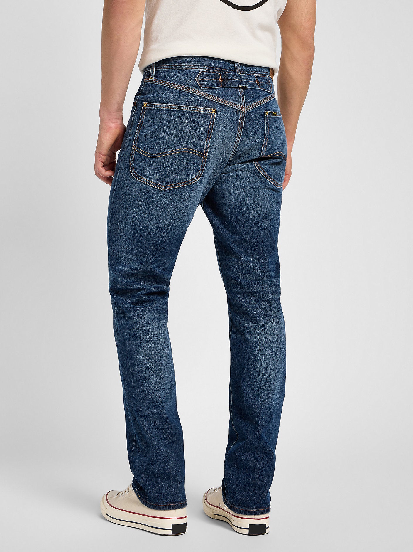 Męskie Spodnie Jeansowe Lee Brooklyn Cowboy Jeans Bridger 112356797