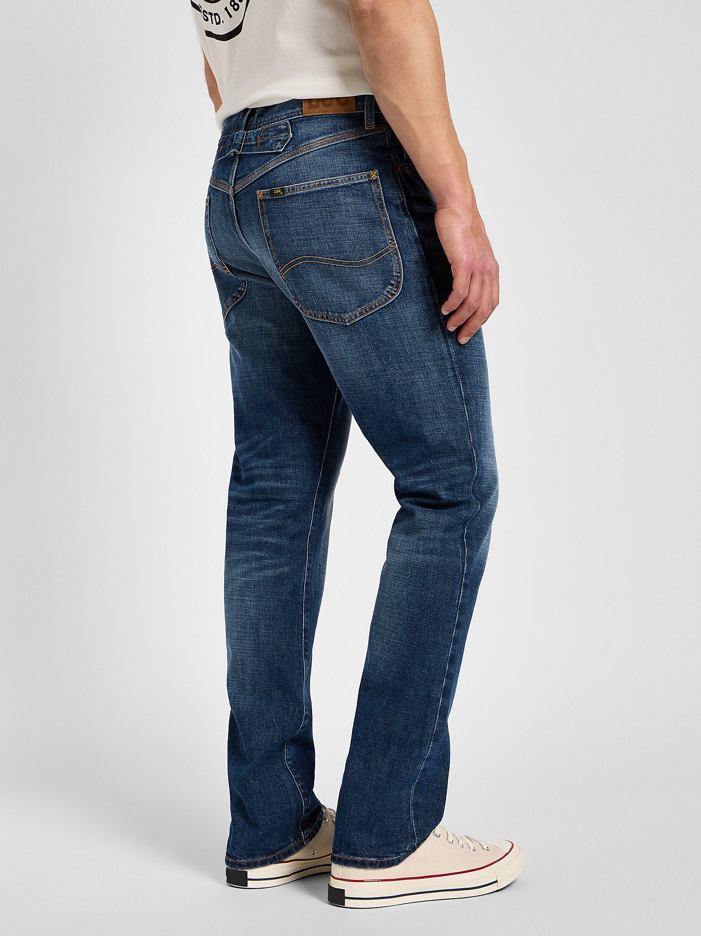 Męskie Spodnie Jeansowe Lee Brooklyn Cowboy Jeans Bridger 112356797