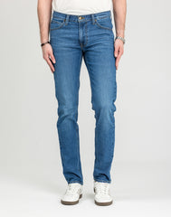 Męskie Spodnie Lee Daren Blue Breeze 112378302
