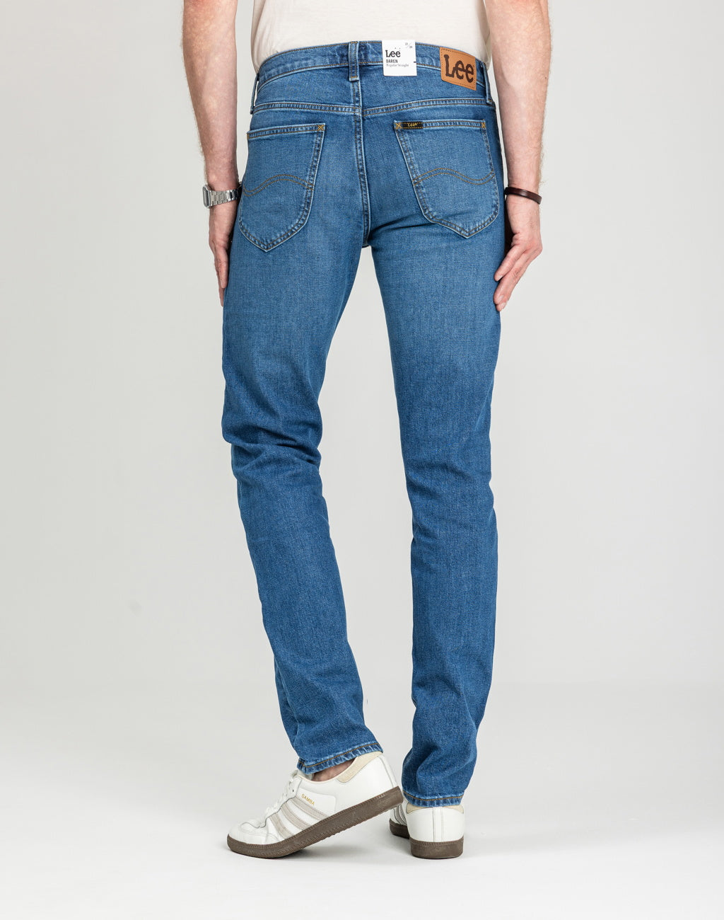 Męskie Spodnie Lee Daren Blue Breeze 112378302