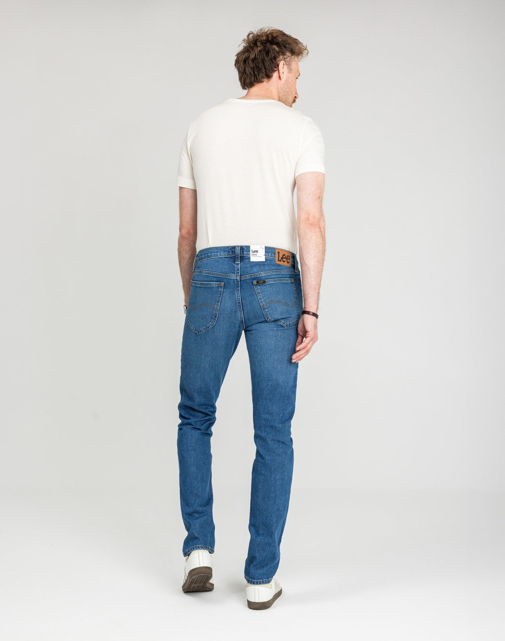 Męskie Spodnie Lee Daren Blue Breeze 112378302