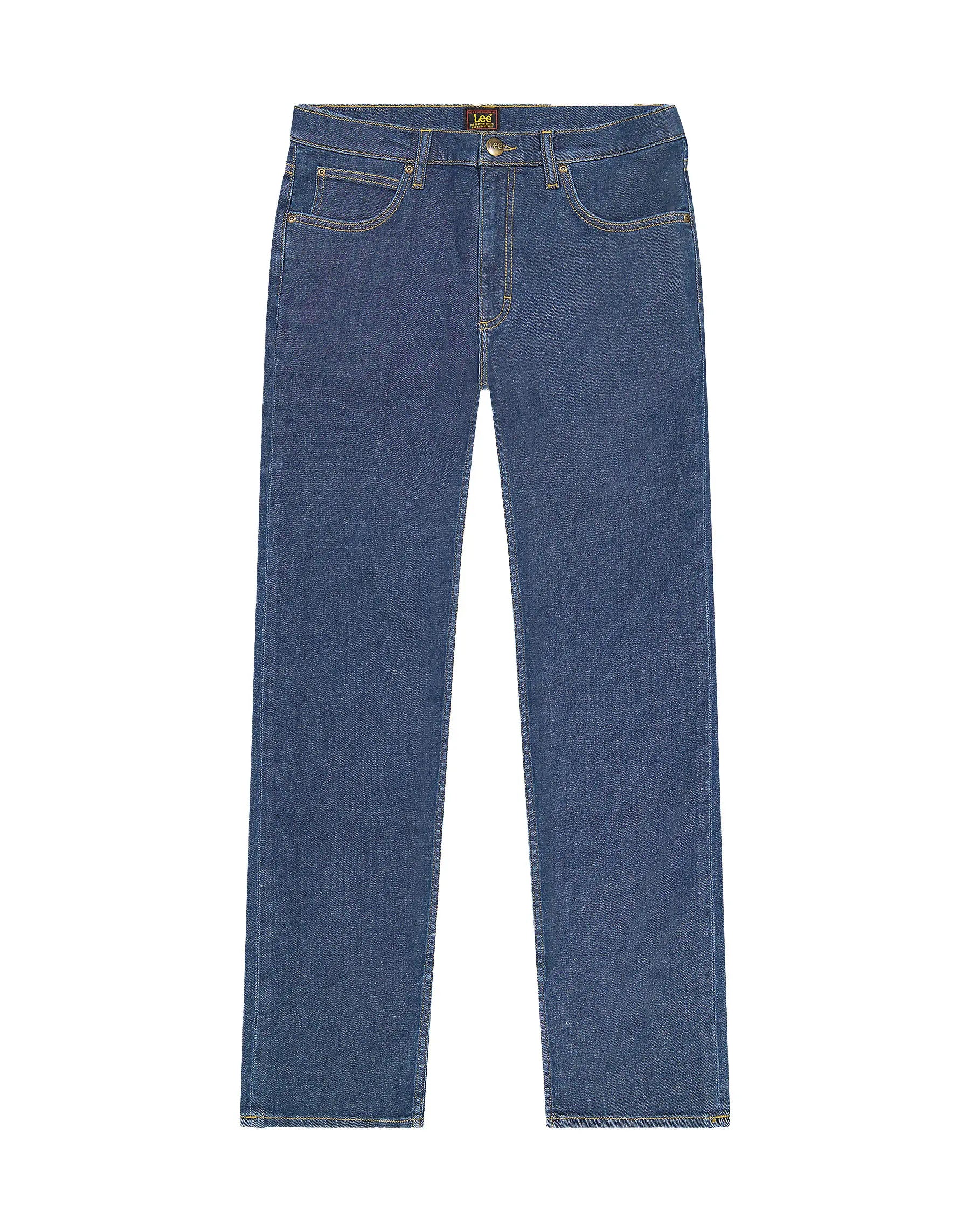 MESKIE SPODNIE LEE DAREN BLUE GIN 112376381