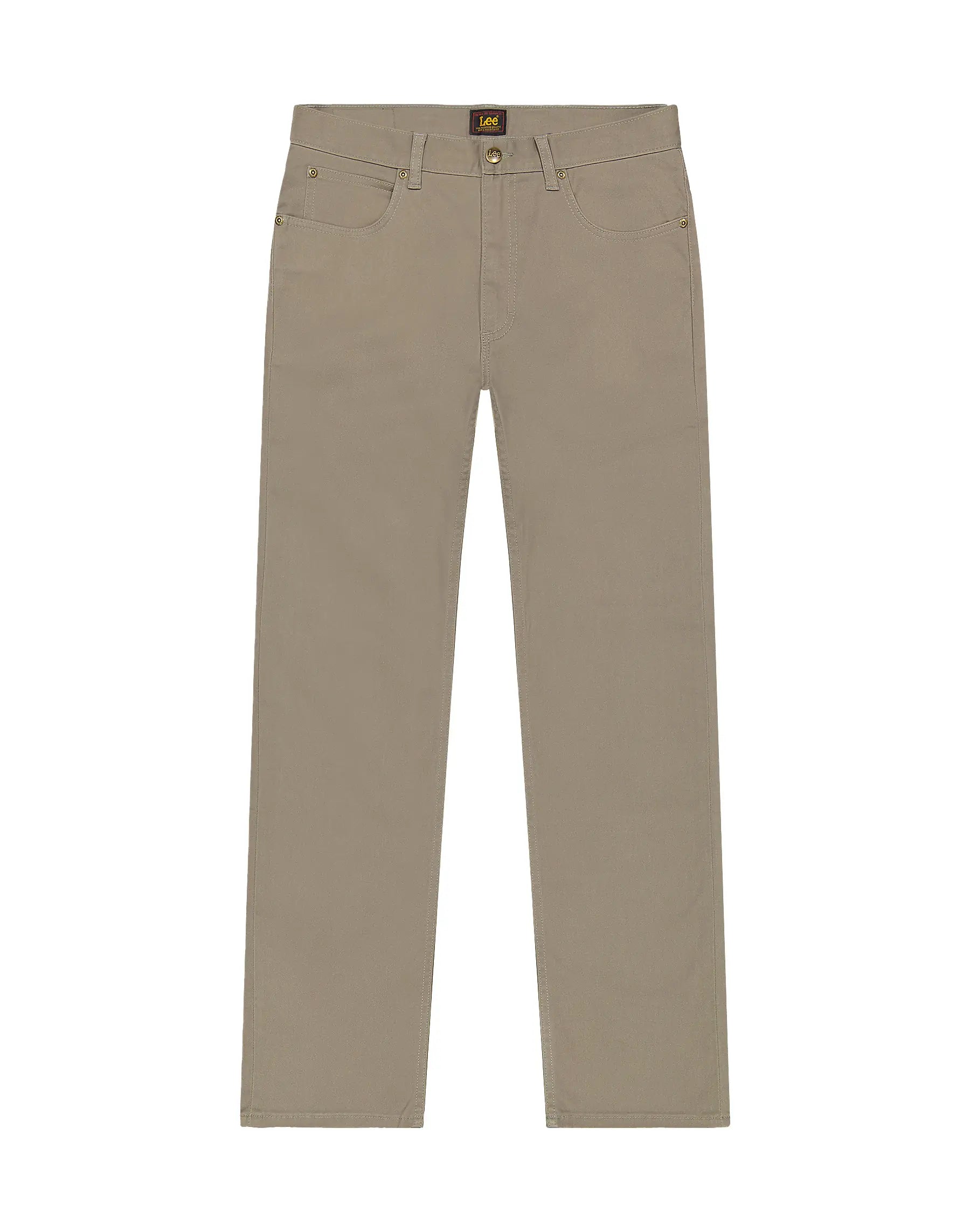 MESKIE SPODNIE LEE DAREN LICHEN OLIVE 112376405