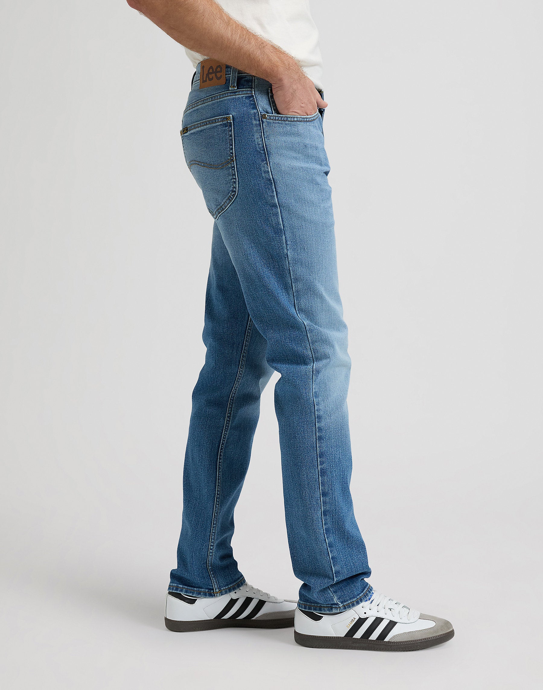 MESKIE SPODNIE LEE DAREN RUGGED BLUES 112376908