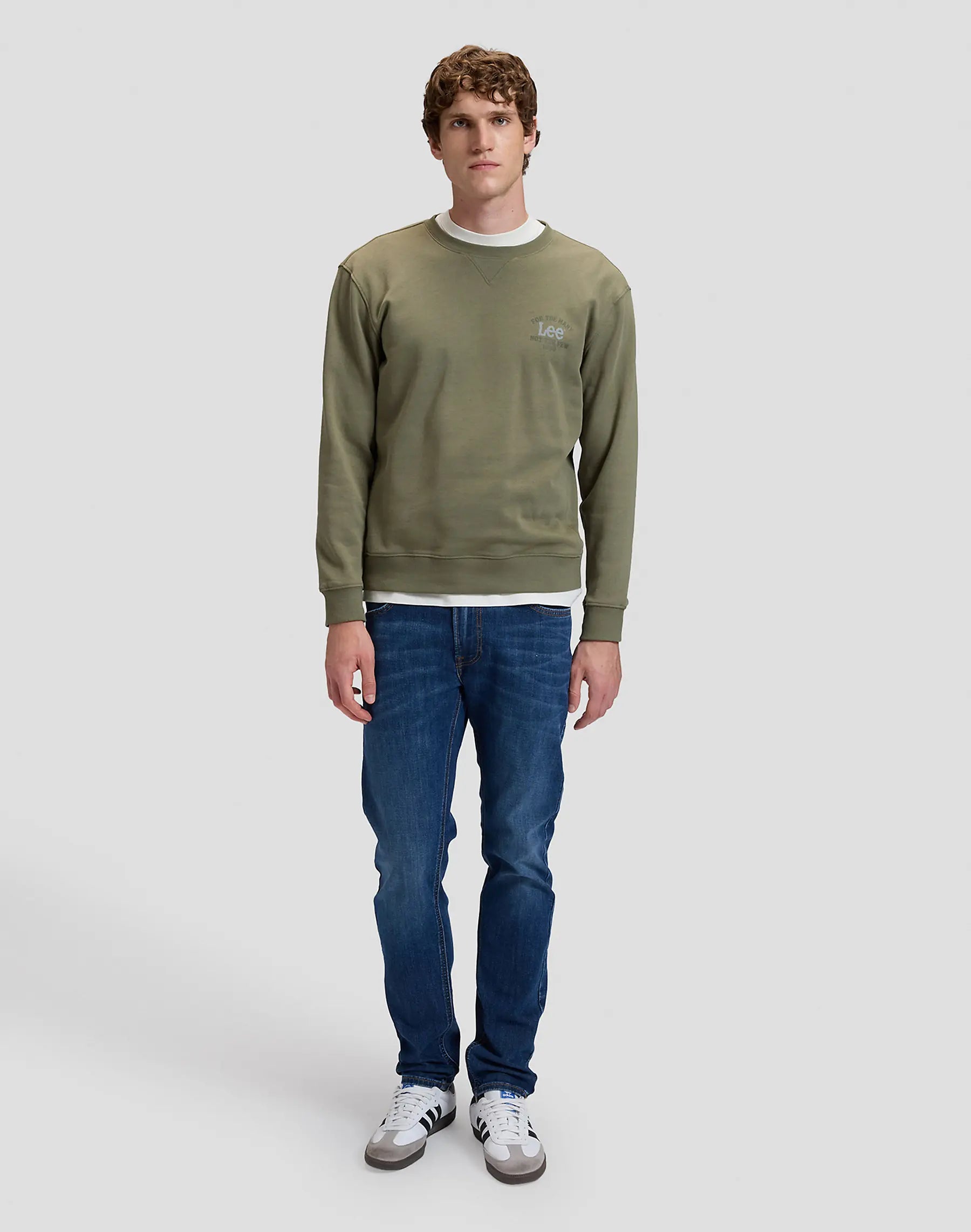 MĘSKIE SPODNIE LEE DAREN WARP INDIGO 112387531