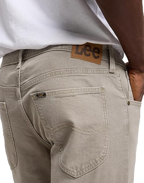 Meskie Spodnie Lee Daren Zip Fly Black Stone 112365752