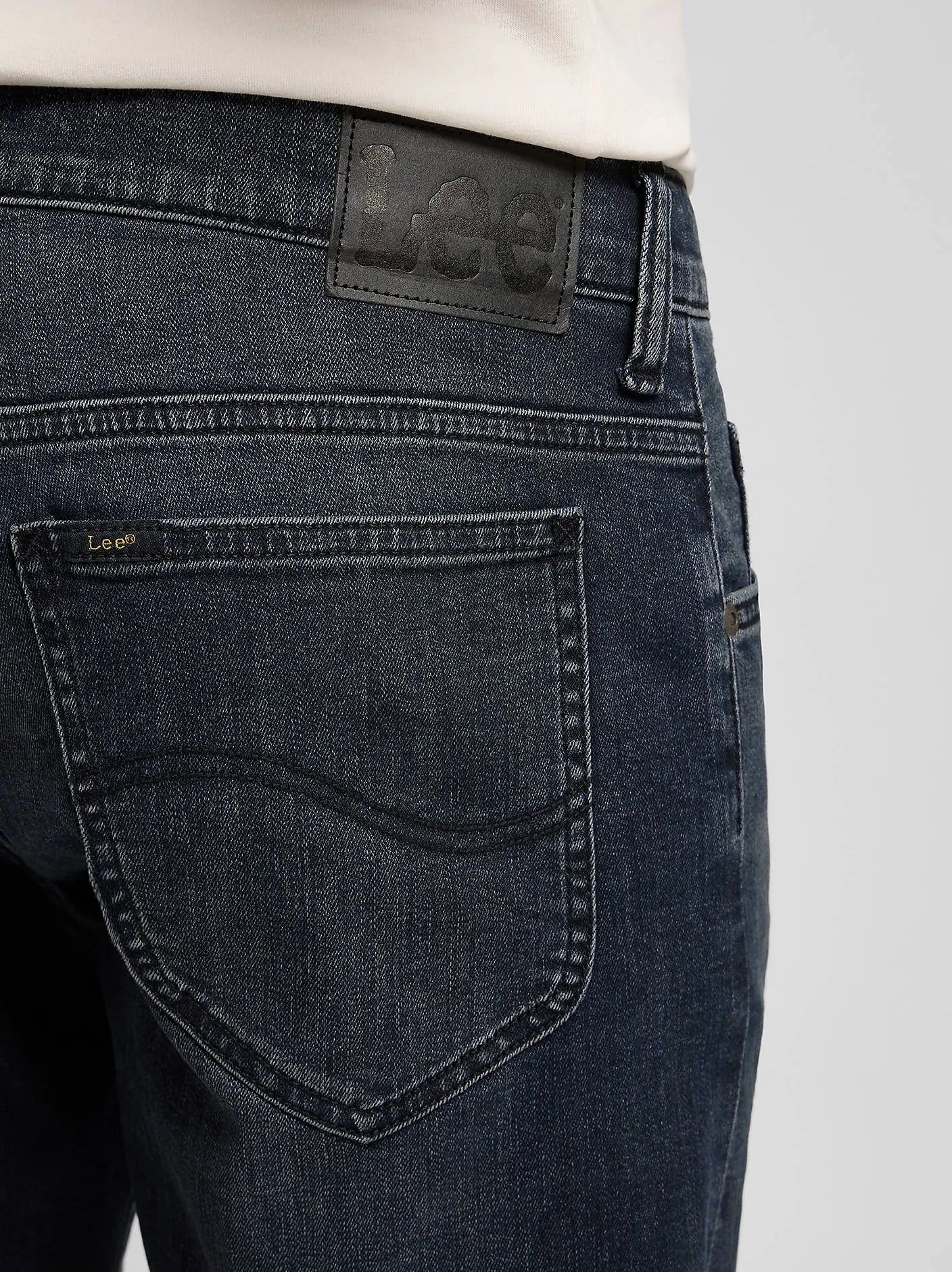 Męskie Spodnie Jeansowe Lee Daren Zip Fly Blue Matter 112371297