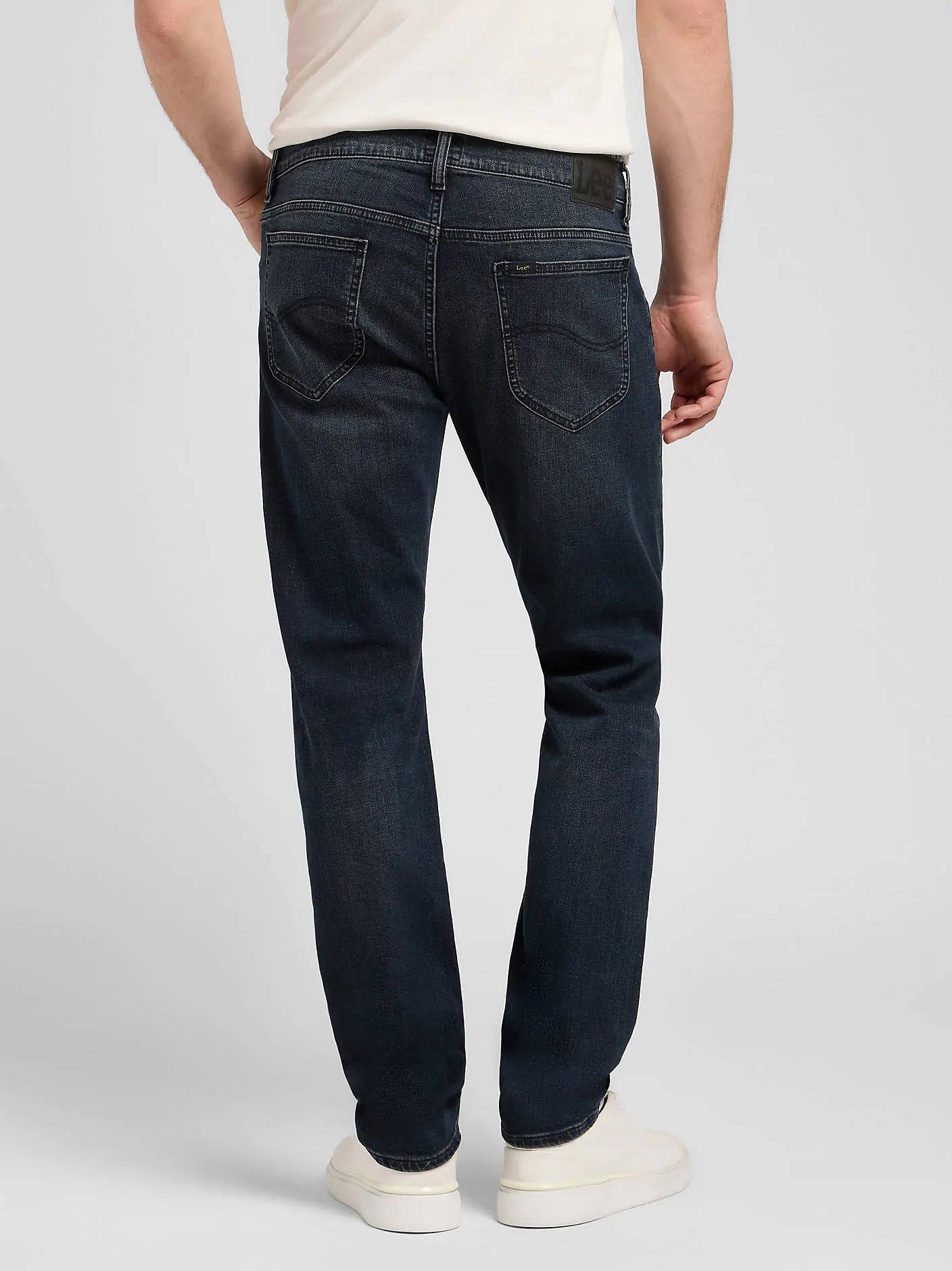 Męskie Spodnie Jeansowe Lee Daren Zip Fly Blue Matter 112371297
