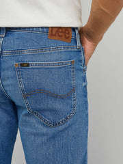Męskie Spodnie Jeansowe Lee Daren Zip Fly Indigo Vintage 112346324