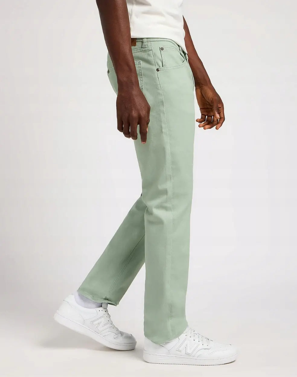 Meskie Spodnie Lee Daren Zip Fly Intuition Grey 112349218