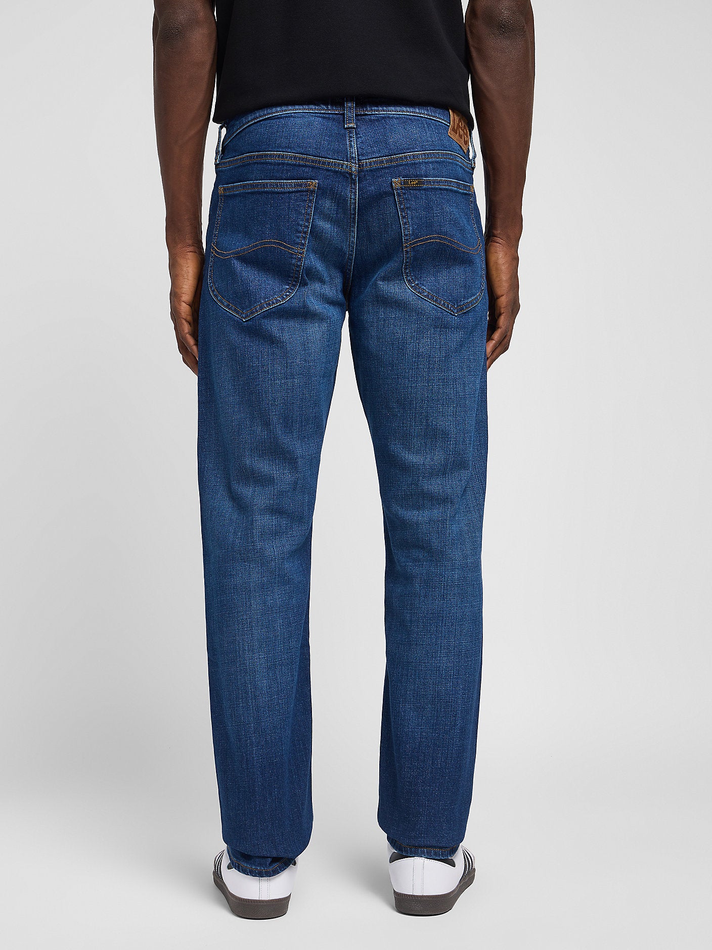 Męskie Spodnie Jeansowe Lee Daren Zip Fly On the Road 112342270