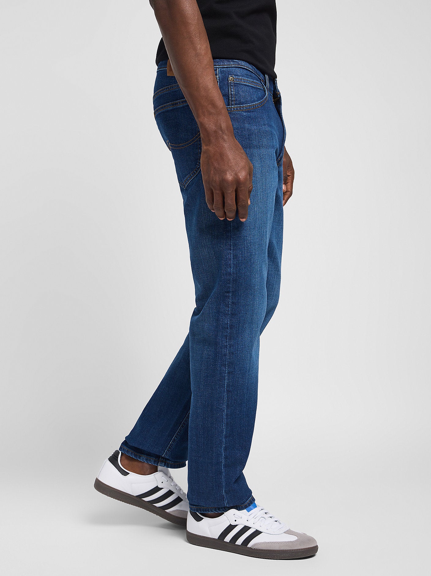 Męskie Spodnie Jeansowe Lee Daren Zip Fly On the Road 112342270