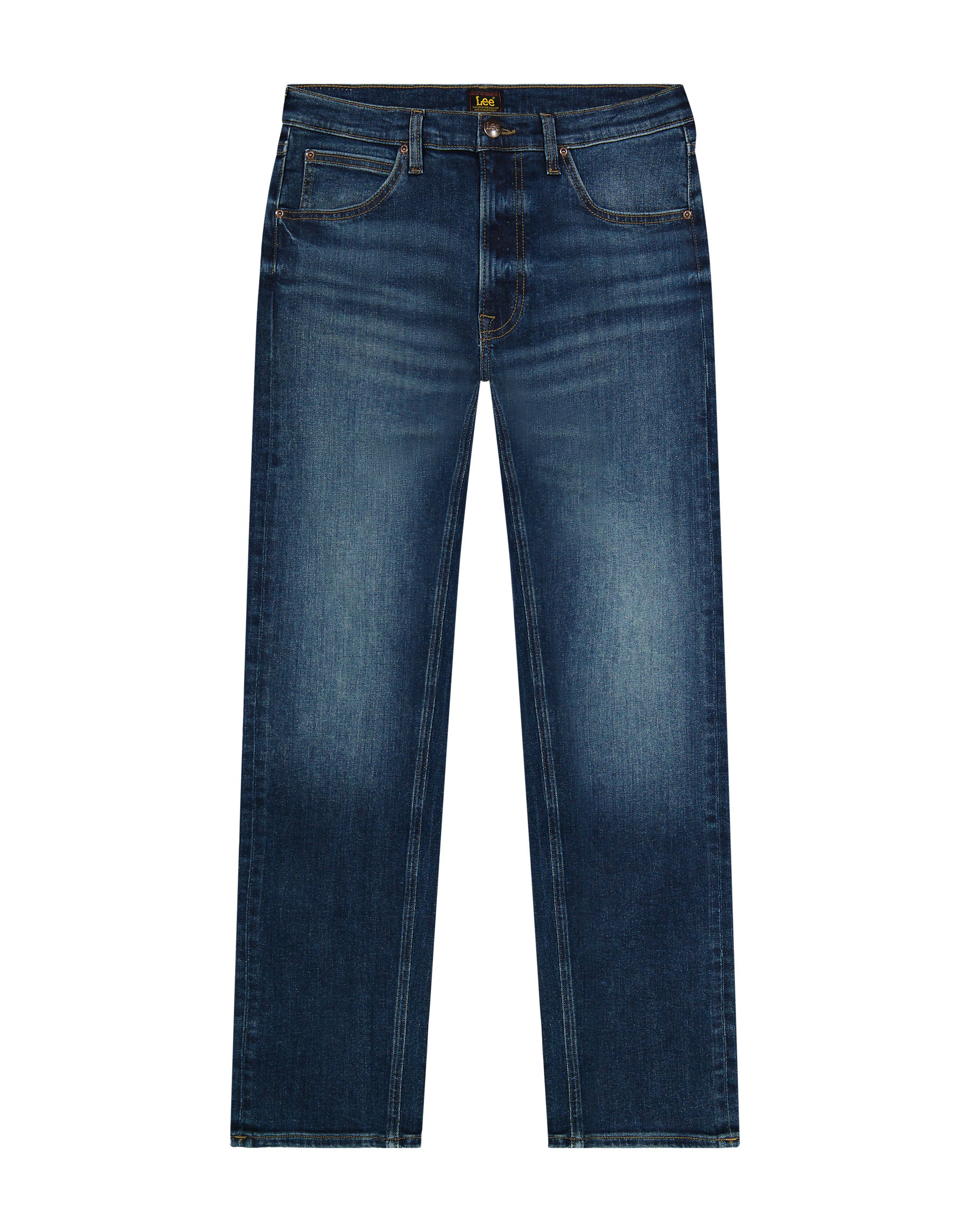 Meskie Spodnie Lee Daren Zip Fly Rusty Rivet 112370644
