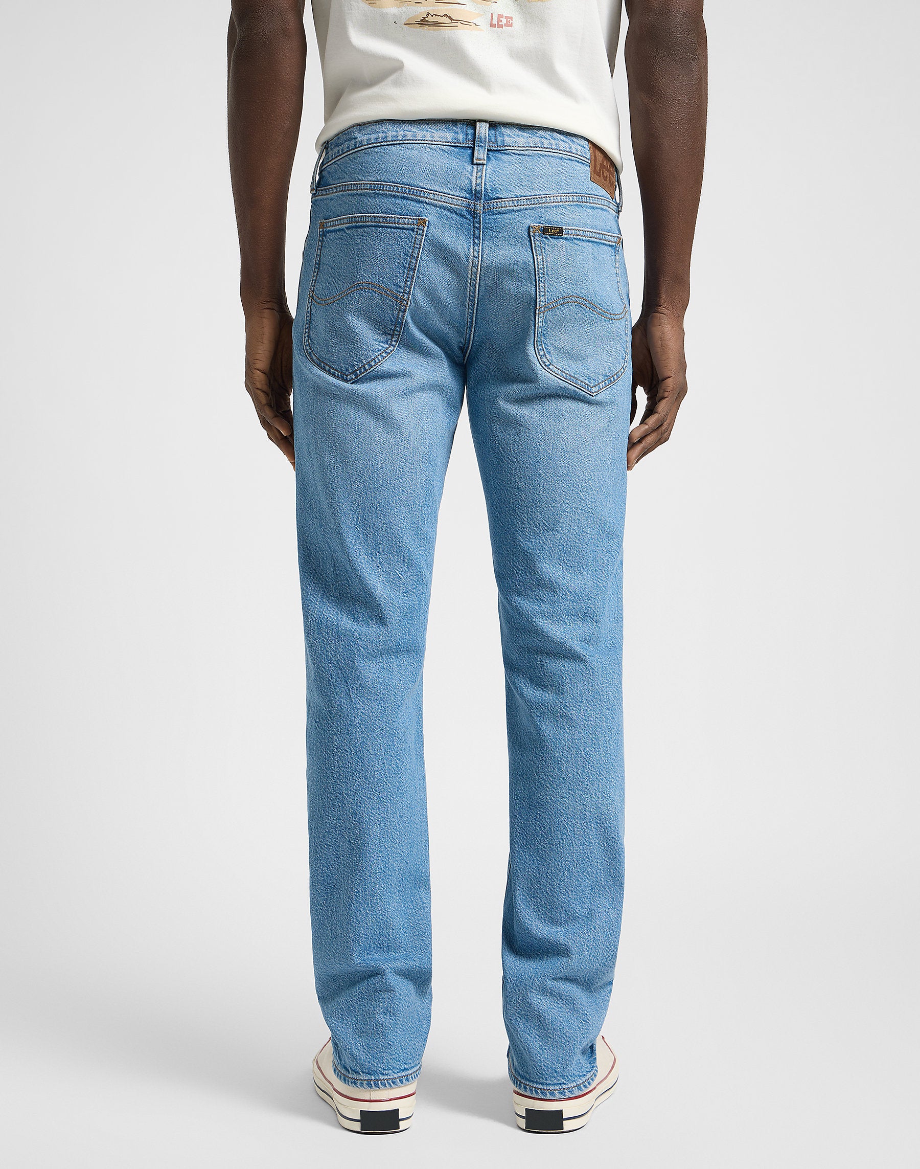 Męskie Spodnie Jeansowe Lee Daren Zip Fly Soren 112363711