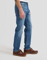 MĘSKIE SPODNIE LEE DAVID REGULAR TAPERED SELVEDGE BLUE FORCE 112380202