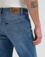 MĘSKIE SPODNIE LEE DAVID REGULAR TAPERED SELVEDGE BLUE FORCE 112380202