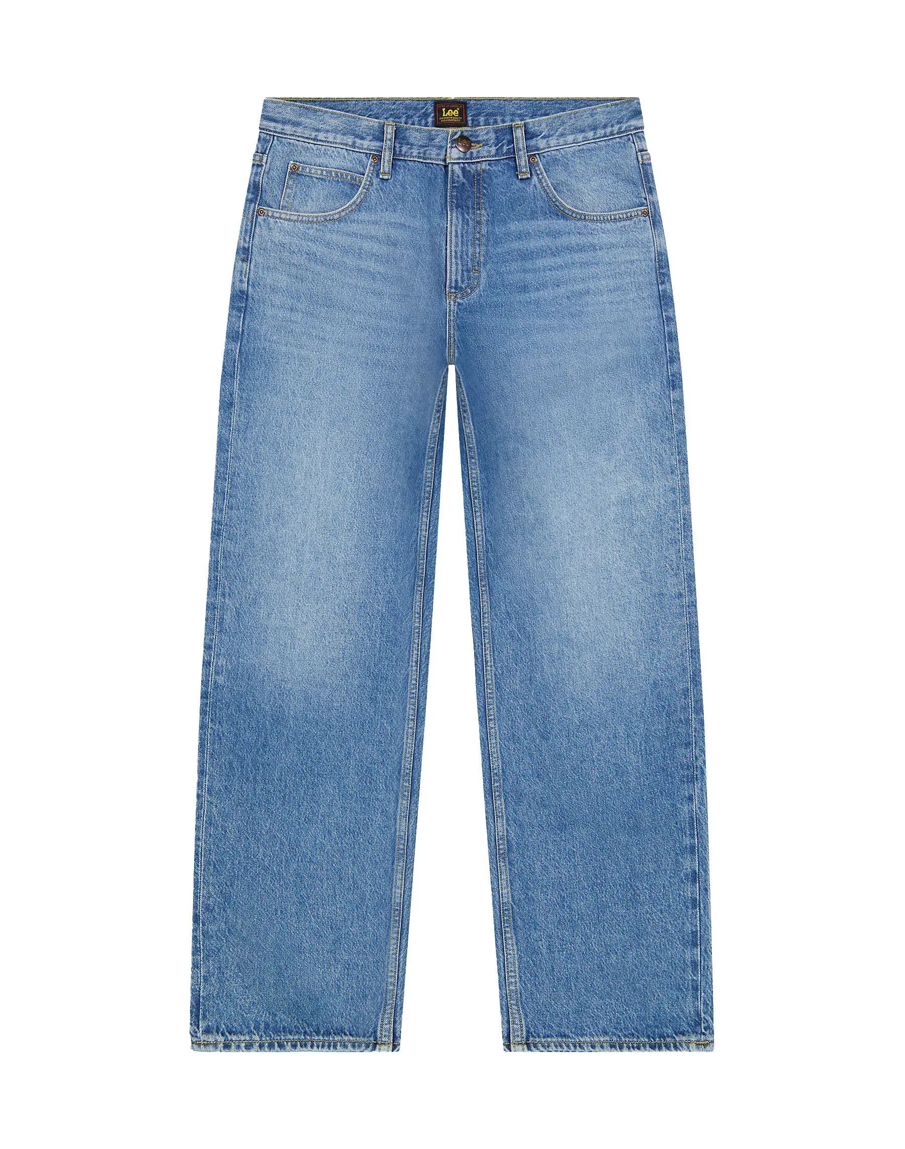 MESKIE SPODNIE LEE HENRY HYPER BLUE 112376341
