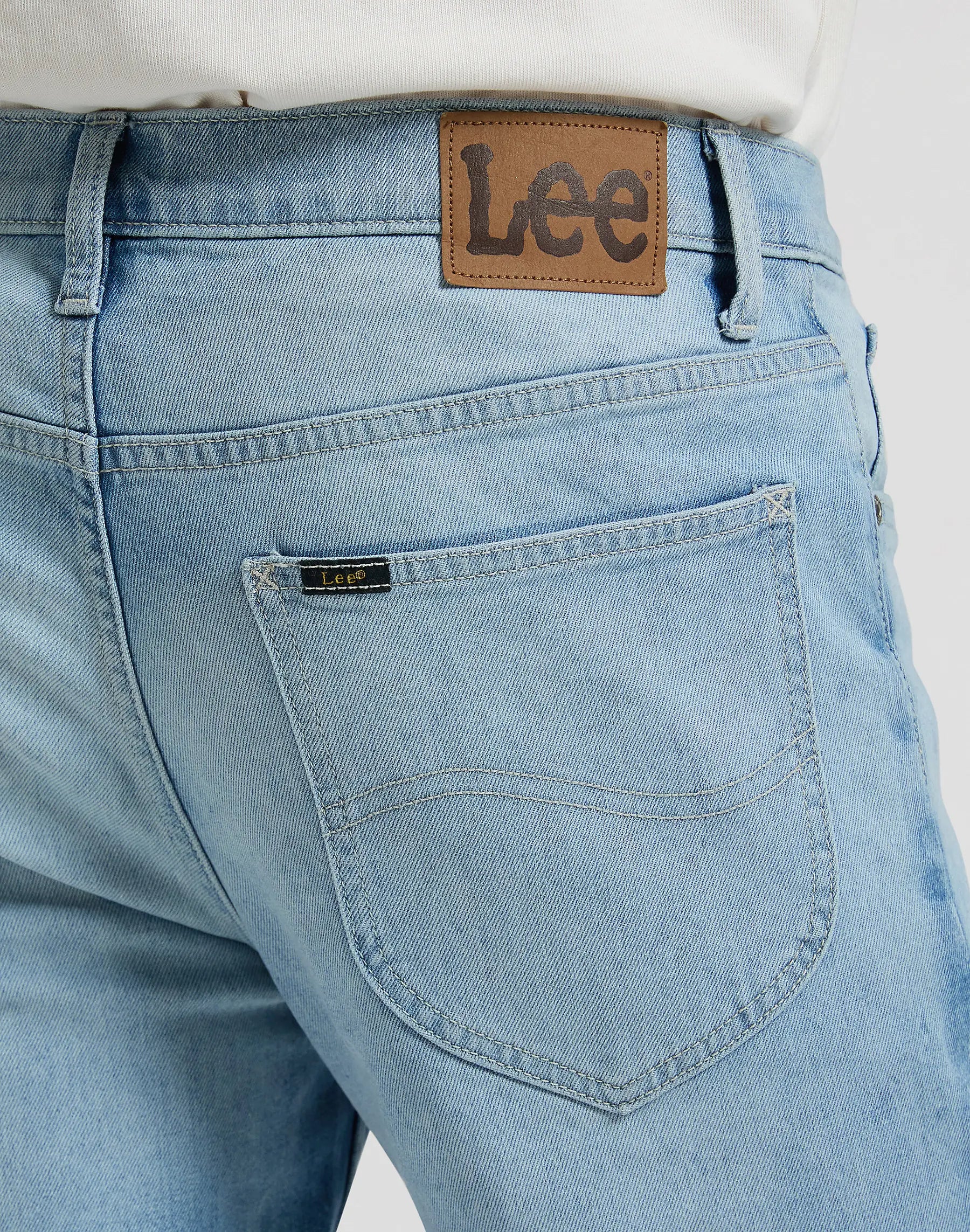 MESKIE SPODNIE LEE LUKE BLUE TIDE 112376383