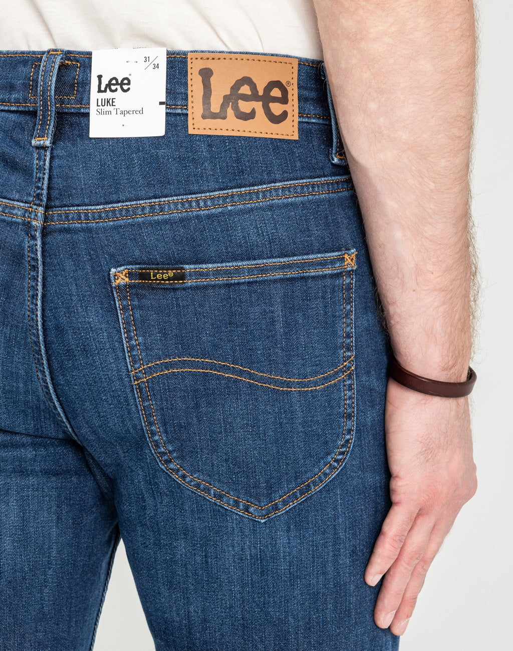 Męskie Spodnie Lee Luke Dark 112339465