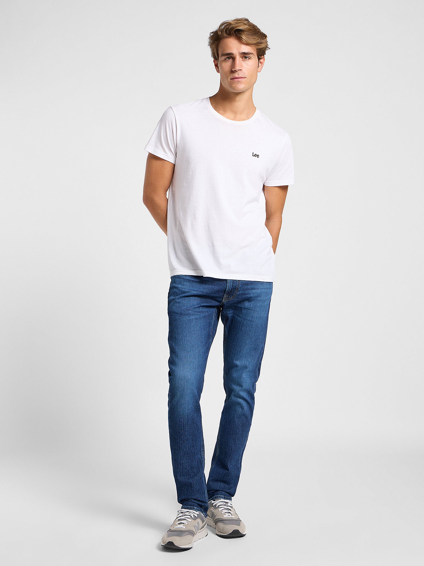 Męskie Spodnie Jeansowe Lee Luke Herald 112363973
